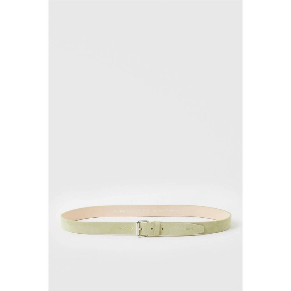 NEW CLOSED men’s suede belt in succulent green